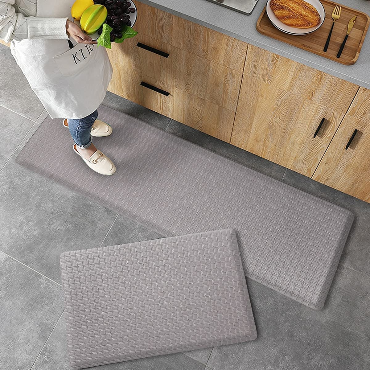 Gel-Soft Anti-Fatigue Kitchen Floor Mats