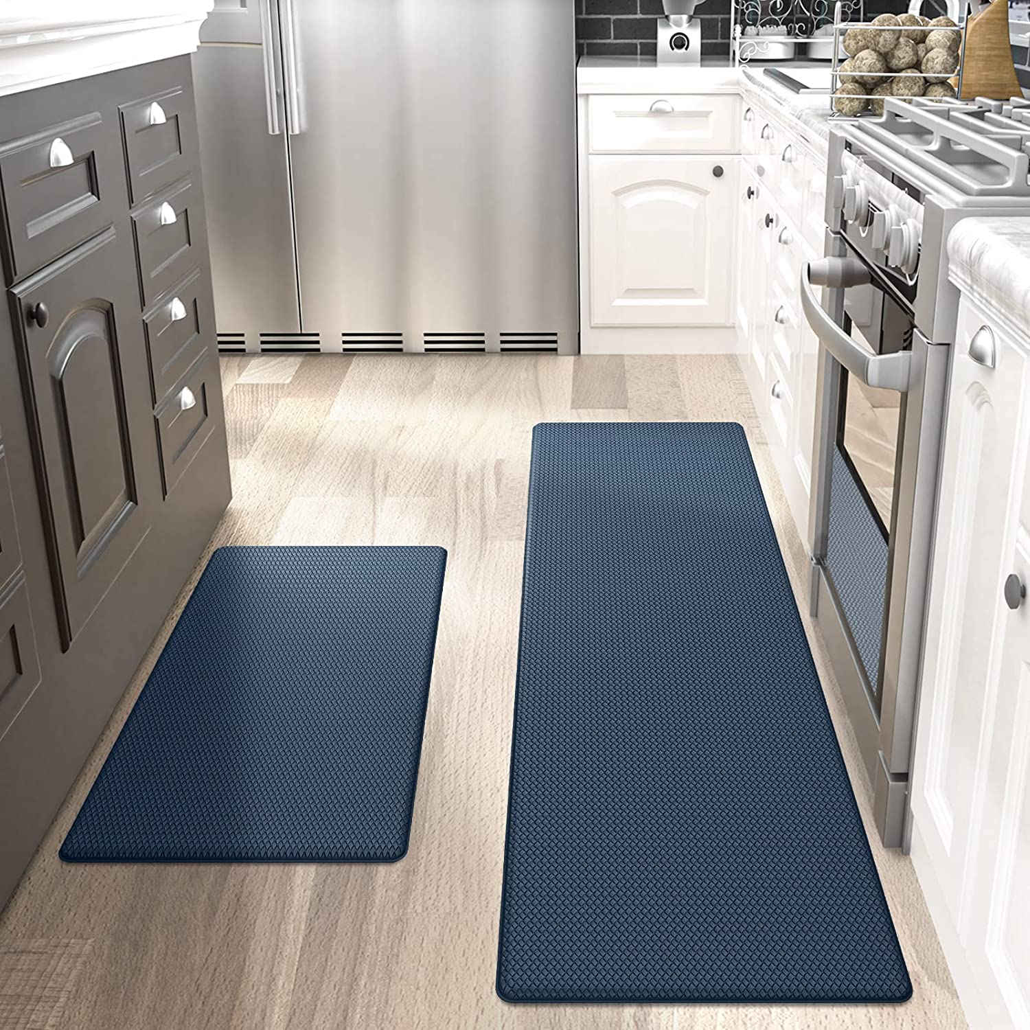 Escolta 2 Piece Anti-Fatigue Mat Set Trinx